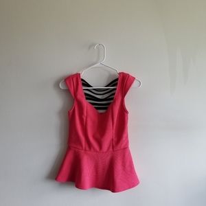 Studio Y flare pink top